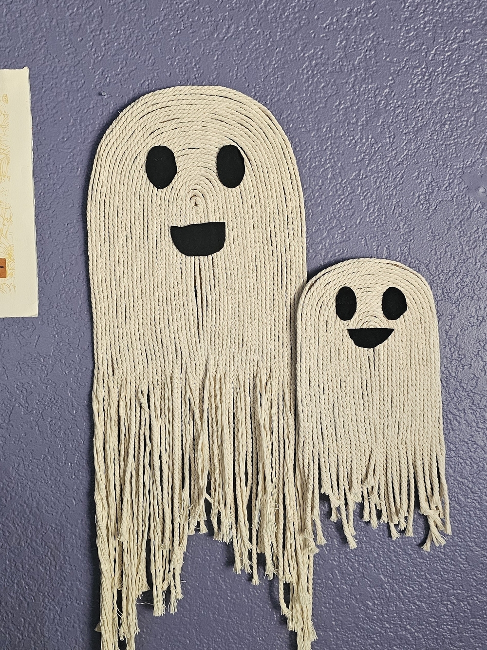Ghost Wall Hanging - Halloween Wall Decor